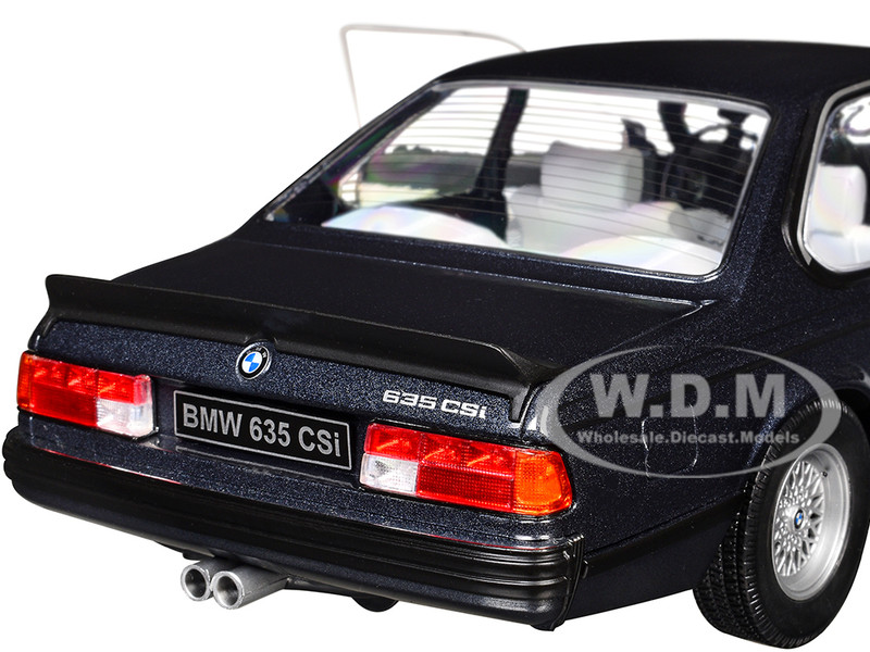 1984 BMW 635 CSI (E24) Macau Blue Metallic with White Interior 1