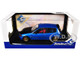 1991 Honda Civic EG6 RHD Right Hand Drive NAR Cobalt Blue Metallic with Carbon Hood 1/18 Diecast Model Car Solido S1810406