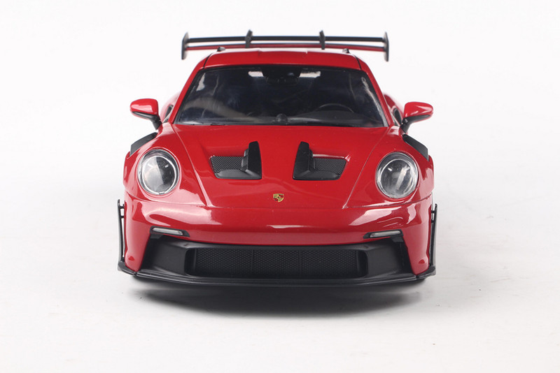 2024 Porsche 911 992 GT3 RS Guards Red with Black Stripes 1/18 Diecast Model Car Solido S1812101