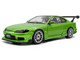 1999 Nissan Silvia S15 Spec R Aero RHD Right Hand Drive Never Satisfied Green Metallic 1/18 Diecast Model Car Solido S1812203