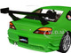1999 Nissan Silvia S15 Spec R Aero RHD Right Hand Drive Never Satisfied Green Metallic 1/18 Diecast Model Car Solido S1812203