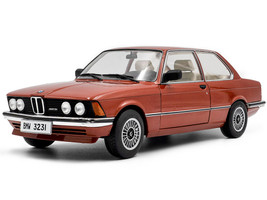 1980 BMW 323i Ruby Red Metallic 1/18 Diecast Model Car Solido S1812802