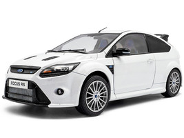 2009 Ford Focus RS MK2 Frozen White 1/18 Diecast Model Car Solido S1813102