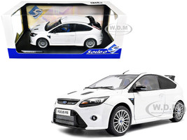 2009 Ford Focus RS MK2 Frozen White 1/18 Diecast Model Car Solido S1813102