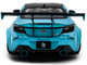 2024 Toyota GR86 LBWK Body Kit RHD Right Hand Drive Baby Blue with Black Top 1/18 Diecast Model Car Solido S1813601