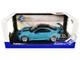 2024 Toyota GR86 LBWK Body Kit RHD Right Hand Drive Baby Blue with Black Top 1/18 Diecast Model Car Solido S1813601