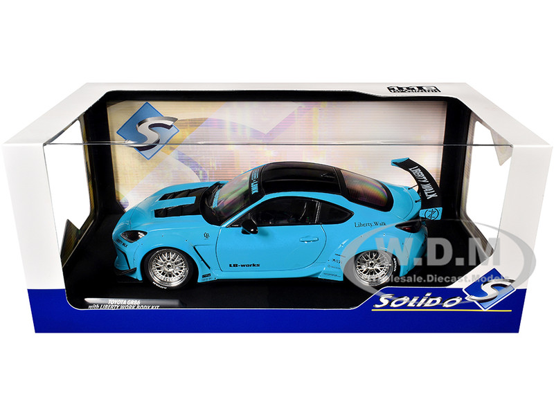 2024 Toyota GR86 LBWK Body Kit RHD (Right Hand Drive) Baby Blue