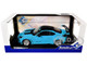 2024 Toyota GR86 LBWK Body Kit RHD Right Hand Drive Baby Blue with Black Top 1/18 Diecast Model Car Solido S1813601