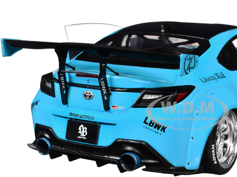 2024 Toyota GR86 LBWK Body Kit RHD (Right Hand Drive) Baby Blue