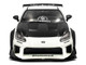 2024 Toyota GR86 LBWK Body Kit RHD Right Hand Drive Pearl White with Carbon Hood 1/18 Diecast Model Car Solido S1813602