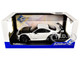 2024 Toyota GR86 LBWK Body Kit RHD Right Hand Drive Pearl White with Carbon Hood 1/18 Diecast Model Car Solido S1813602