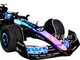 Alpine A524 #10 Pierre Gasly BWT 3rd Place Formula One F1 Sao Paulo GP 2024 Competition Series 1/18 Diecast Model Car Solido S1814003