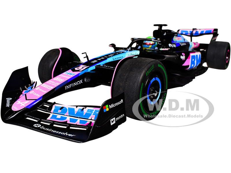 ALPINE A524 #31 OCON 2ND PL F1 BRAZIL GP (2024) 1/18 DIECAST BY