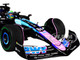 Alpine A524 #31 Esteban Ocon BWT 2nd Place Formula One F1 Sao Paulo GP 2024 Competition Series 1/18 Diecast Model Car Solido S1814004