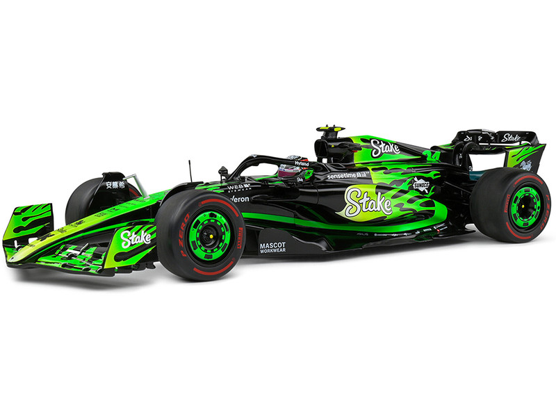 Kick Sauber C44 #77 Valtteri Bottas Stake F1 Team Kick Sauber Formula One F1 Las Vegas GP 2024 Competition Series 1/18 Diecast Model Car Solido S1814104