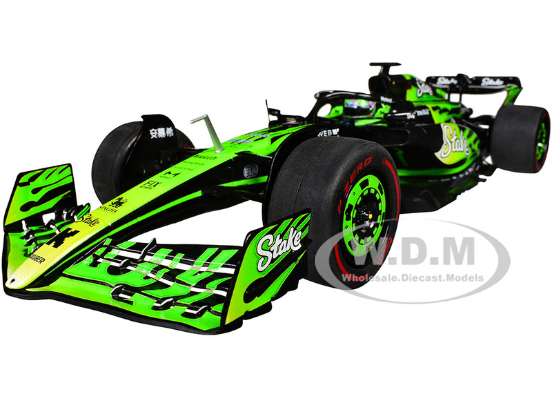 Kick Sauber C44 #77 Valtteri Bottas Stake F1 Team Kick Sauber Formula One F1 Las Vegas GP 2024 Competition Series 1/18 Diecast Model Car Solido S1814104