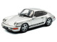 1994 Porsche 911 964 RS Silver Metallic with Black Stripes 1/43 Diecast Model Car Solido S4312904