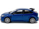2010 Ford Focus MKII RS Indianapolis Blue Metallic 1/43 Diecast Model Car Solido S4314902