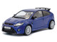 2010 Ford Focus MKII RS Indianapolis Blue Metallic 1/43 Diecast Model Car Solido S4314902