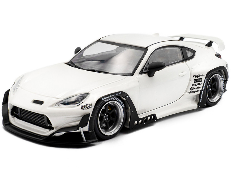 2022 Toyota Pandem GR86 White Metallic 1/43 Diecast Model Car Solido S4315102