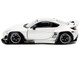 2022 Toyota Pandem GR86 White Metallic 1/43 Diecast Model Car Solido S4315102