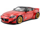 2022 Nissan Pandem Fairlady Z RHD Right Hand Drive Red Metallic with Black Top 1/43 Diecast Model Car Solido S4315501