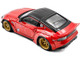 2022 Nissan Pandem Fairlady Z RHD Right Hand Drive Red Metallic with Black Top 1/43 Diecast Model Car Solido S4315501