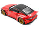 2022 Nissan Pandem Fairlady Z RHD Right Hand Drive Red Metallic with Black Top 1/43 Diecast Model Car Solido S4315501