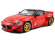 2022 Nissan Pandem Fairlady Z RHD Right Hand Drive Red Metallic with Black Top 1/43 Diecast Model Car Solido S4315501