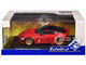 2022 Nissan Pandem Fairlady Z RHD Right Hand Drive Red Metallic with Black Top 1/43 Diecast Model Car Solido S4315501