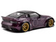 2022 Nissan Pandem Fairlady Z RHD Right Hand Drive Purple Metallic with Black Top 1/43 Diecast Model Car  Solido S4315502
