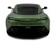 2023 Aston Martin DB12 Coupe Iridescent Emerald Metallic with Black Top 1/43 Diecast Model Car Solido S4315702