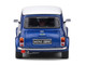 1994 Mini Cooper Sport Tahiti Blue Metallic with White Top and Stripes 1/43 Diecast Model Car Solido S4316602 1994 Mini Cooper Sport Tahiti Blue Metallic with White Top and Stripes 1/43 Diecast Model Car Solido S4316602