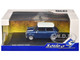 1994 Mini Cooper Sport Tahiti Blue Metallic with White Top and Stripes 1/43 Diecast Model Car Solido S4316602