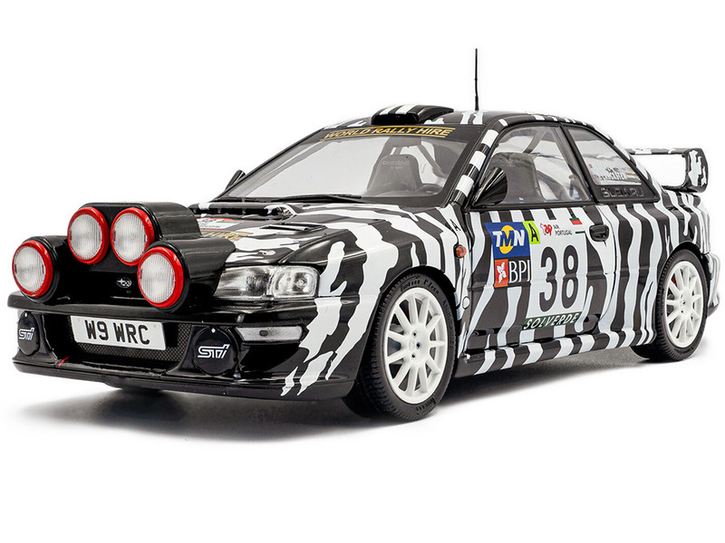 Subaru Impreza S5 WRC99 #38 Nigel Heath Steve Lancaster Rallye de Portugal 2001 Competition Series 1/18 Diecast Model Car Solido S1807409