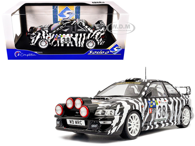 Subaru Impreza S5 WRC99 #38 Nigel Heath Steve Lancaster Rallye de Portugal 2001 Competition Series 1/18 Diecast Model Car Solido S1807409