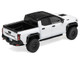 Toyota Tacoma TRD PRO Pickup Truck Ice Cap White with Black Top DiecastTalk Exclusive Limited Edition to 1008 pieces Worldwide 1/64 Diecast Model Car GCD DTG0039-WH