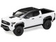 Toyota Tacoma TRD PRO Pickup Truck Ice Cap White with Black Top DiecastTalk Exclusive Limited Edition to 1008 pieces Worldwide 1/64 Diecast Model Car GCD DTG0039-WH