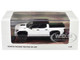 Toyota Tacoma TRD PRO Pickup Truck Ice Cap White with Black Top DiecastTalk Exclusive Limited Edition to 1008 pieces Worldwide 1/64 Diecast Model Car GCD DTG0039-WH