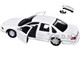 1993 Chevrolet Caprice Police Car Unmarked White Custom Builder s Kit Series 1/24 Diecast Model Car Motormax 76438BB-W