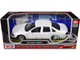 1993 Chevrolet Caprice Police Car Unmarked White Custom Builder s Kit Series 1/24 Diecast Model Car Motormax 76438BB-W