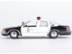 1993 Chevrolet Caprice Police Car LAPD Los Angeles Police Department Black and White Law Enforcement and Public Service Series 1/24 Diecast Model Car Motormax 76635