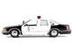 1993 Chevrolet Caprice Police Car LAPD Los Angeles Police Department Black and White Law Enforcement and Public Service Series 1/24 Diecast Model Car Motormax 76635