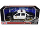 1993 Chevrolet Caprice Police Car LAPD Los Angeles Police Department Black and White Law Enforcement and Public Service Series 1/24 Diecast Model Car Motormax 76635