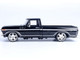 1979 Ford F 150 Custom Pickup Truck Black Maxx Design Series 1/24 Diecast Model Car Motormax 79346MX-BK