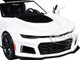 2017 Chevrolet Camaro ZL1 White 1/24 Diecast Model Car Motormax 79351W