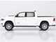 2019 RAM 1500 Laramie Crew Cab Pickup Truck White Timeless Legends Series 1/24 Diecast Model Car Motormax 79357W