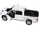 2019 RAM 1500 Laramie Crew Cab Pickup Truck White Timeless Legends Series 1/24 Diecast Model Car Motormax 79357W