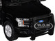 2019 Ford F 150 Lariat Crew Cab Pickup Truck Black and White with Flashing Light Bar and Front and Rear Lights and Sounds 1/27 Diecast Model Car Motormax 79542BKW