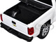 2017 Chevrolet Silverado 1500 LT Z71 Crew Cab Pickup Truck White with Flashing Light Bar and Front and Rear Lights and Sounds 1/27 Diecast Model Car Motormax 79546W